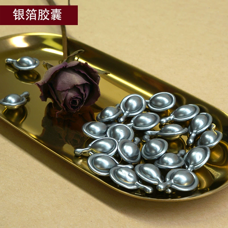 1gf коллагеновая серебряная фольга пространственно-временная капсула эссенция для лица увлажняющая к морщинам кожа питательная поры