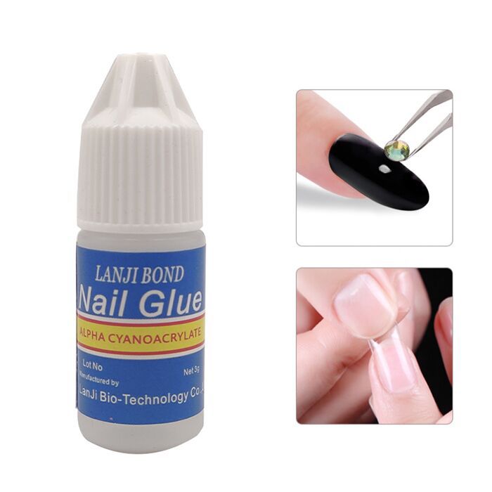 Cross-border source manufacturers supply nail glue drill glue 3g nail paste nail fake nail glue supply