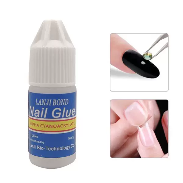 Cross-border source manufacturers supply nail glue drill glue 3g nail paste nail fake nail glue supply