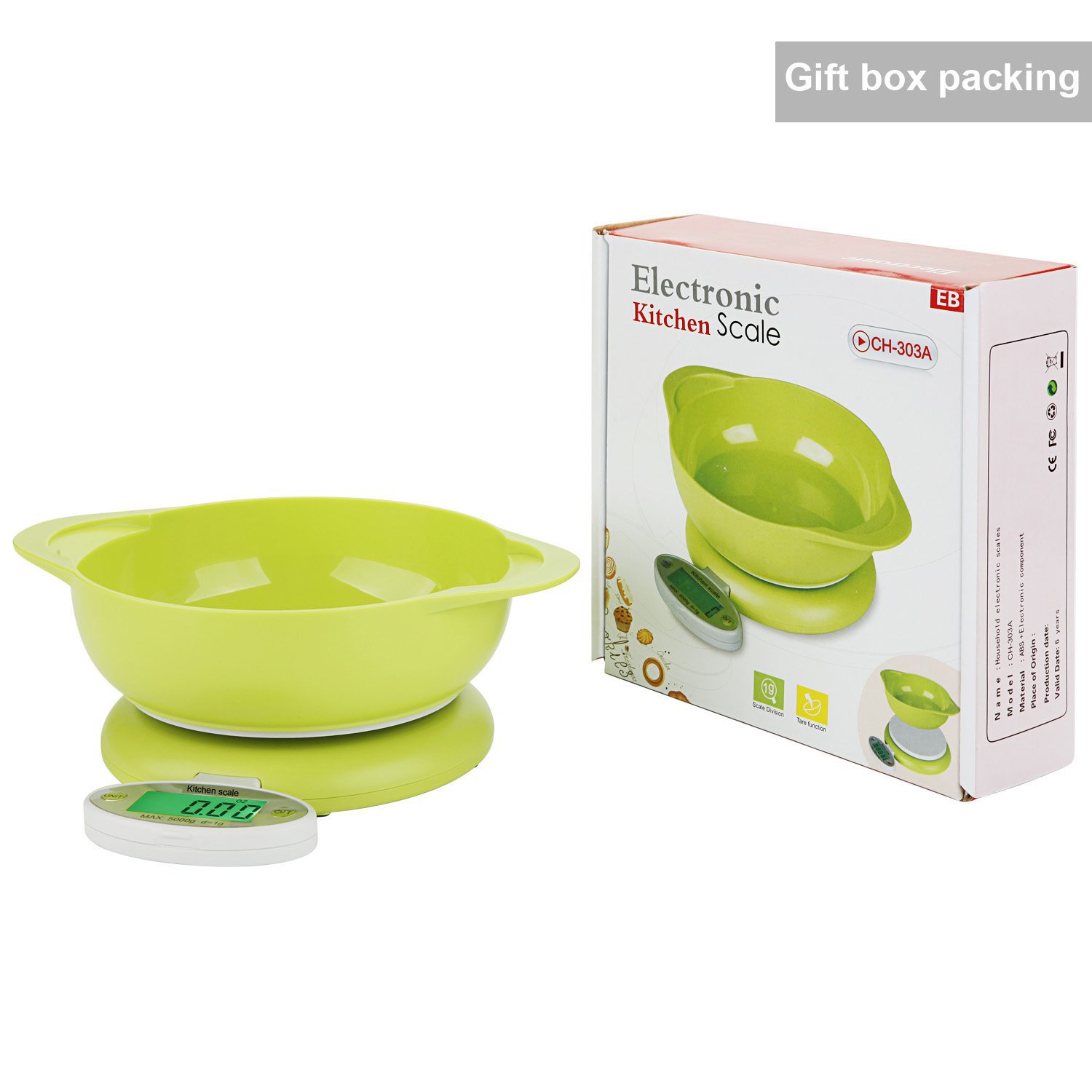 批发新品数字厨房秤用碗 家用厨房电子秤药材秤食品秤厨房台秤台