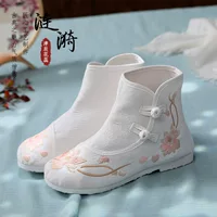 Autumn Hanfu, low boots, Chinese style