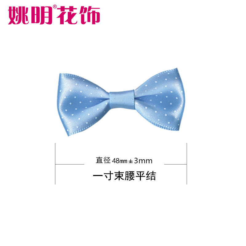 Yao Ming al por mayor 4,8 cm bowknot 200 piezas por paquete de ropa para niños faja plana nudo DIY cinta bowknot
