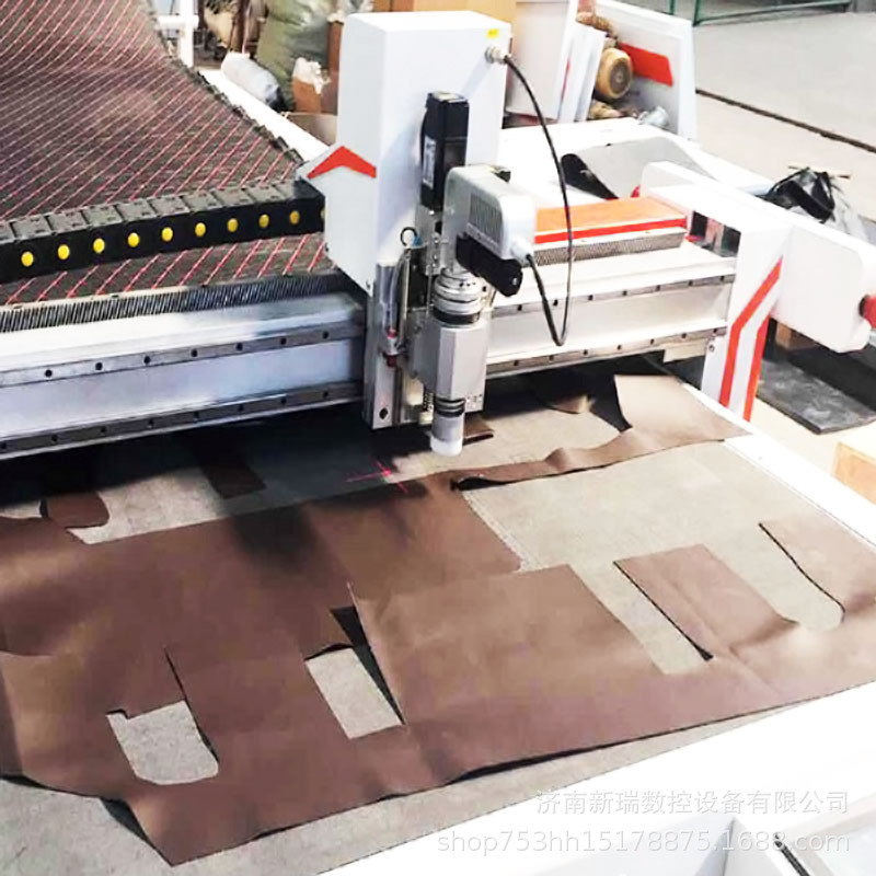 振动刀皮革切割机 高速数控电脑裁床 汽车内饰高频震动刀切割机