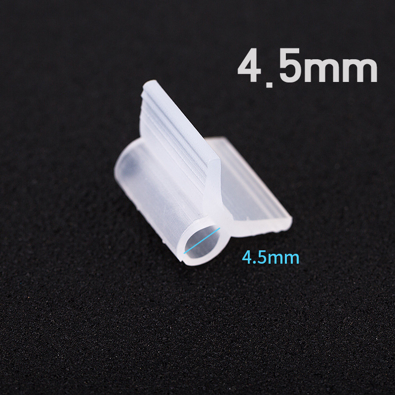 Nuevo plástico elástico no herido injerto clip diámetro 2-5mm planta vegetal injerto clip producción y procesamiento