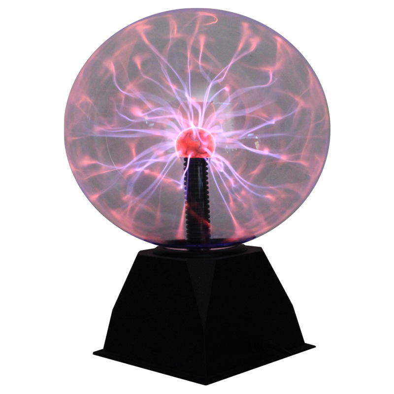 Large-size plasma ball magic electrostatic USB magic lamp sensing touch voice-controlled glow DJ lamp 345678-inch