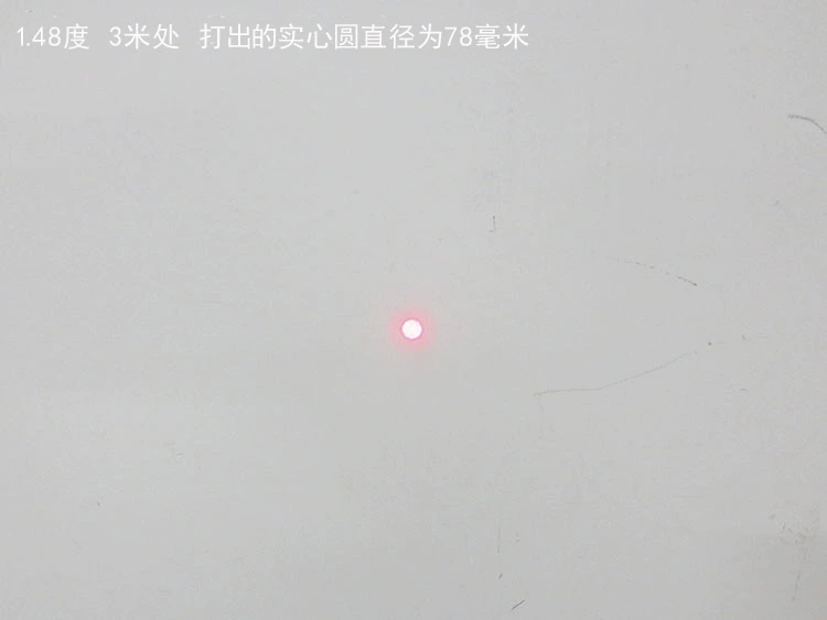 Solid circle homogenizing effect red light laser circle size bead-shaped effect laser light green light blue light optional