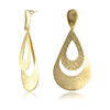 Golden accessory, hula hoop, earrings, wholesale, European style, Aliexpress