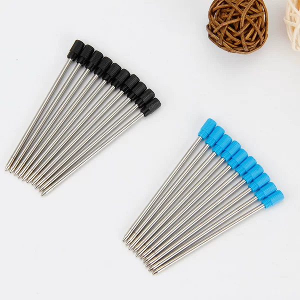 Spot Medium Oil blue rotating Universal Oil black metal Cos rotating short Cos 1.0mm replacement refill