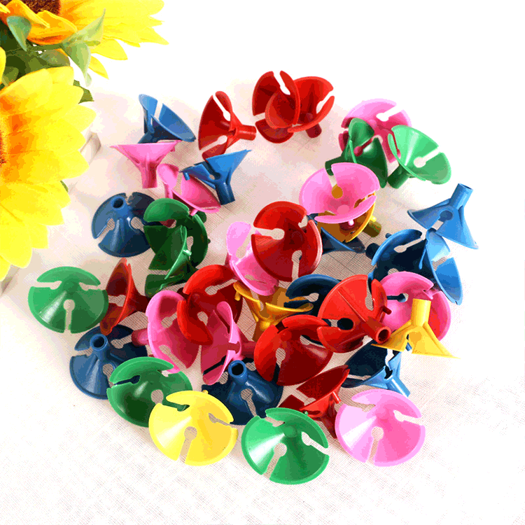 Colorido globo de plástico varilla arrastre fábrica al por mayor varilla más arrastre decoración del partido suministros tapa varilla arrastre globo Accesorios