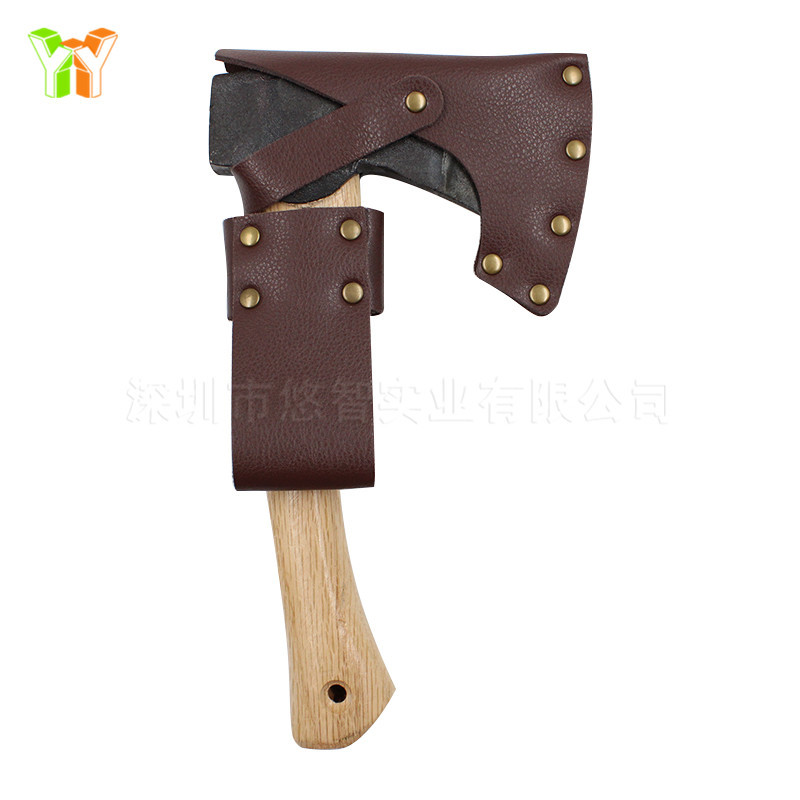 现货斧头保护套斧子刃部保护套斧头皮革套牛皮防刮斧头套