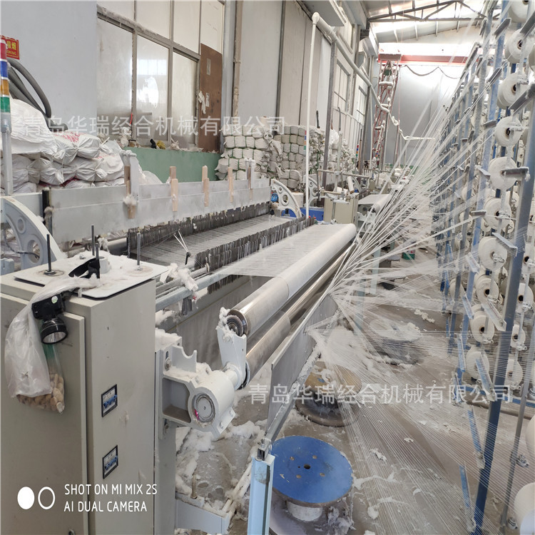青岛华瑞经合机械制造   喷气织机       喷气编织机