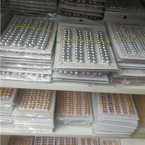 Natural freshwater bread beads half-hole bread pearls bare beads ring surface earrings jewelry accessories loose beads wholesale