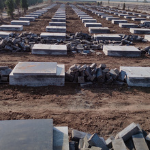 卢龙墓碑公墓墓穴价格 石联石材 灰色基碑堂穴价格