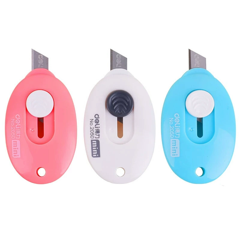 Deli 2081 Mini Gong нож, маленький нож, пакет для запечатывания, расходники для разборки, ножницы для бумаги, можно носить с собой, обои с маленьким ножом
