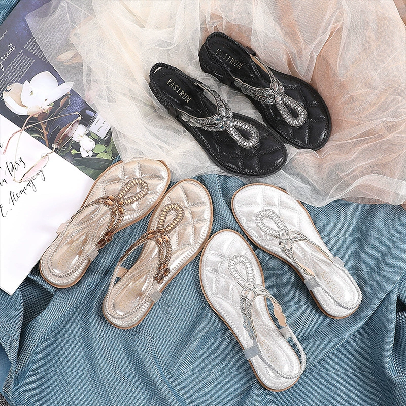 (跨境贸易) Comfortable sandals, плюс sizes, корейский стиль, бохо стиль