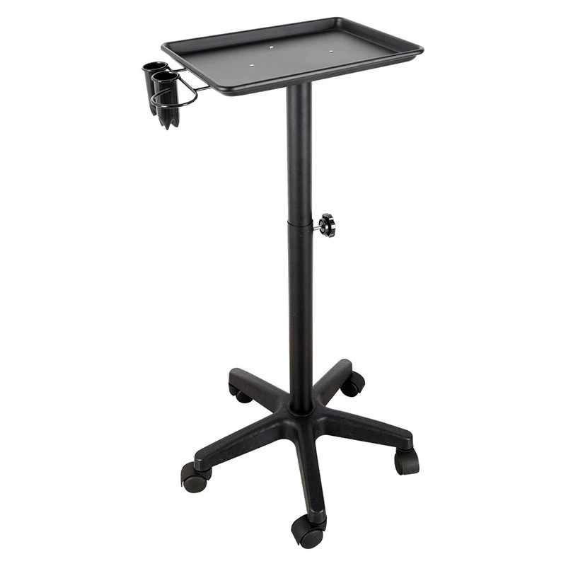 Алюминиевая тележка-столик для парикмахерских инструментов, тележка для хранения, стеллаж, алюминиевая тележка для инструментов, алюминиевый поднос