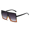 Trend fashionable multicoloured sunglasses, glasses solar-powered, European style, internet celebrity