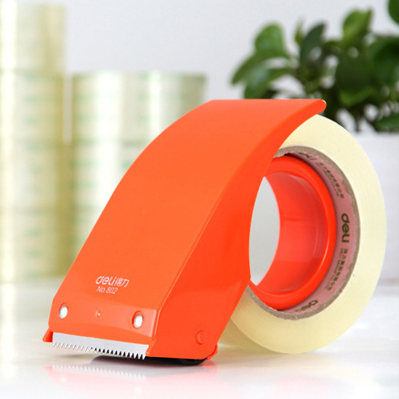 Deli 802 box sealer tape splitting machine packing machine cutting machine 6CM