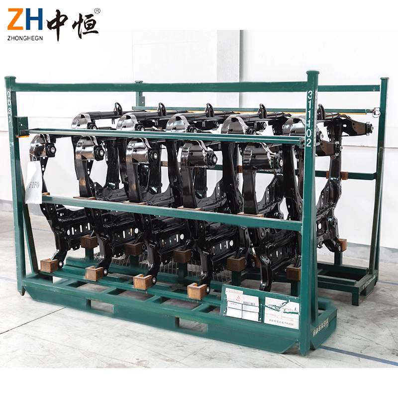 厂家汽车零部件前副车架总成料架 汽车配件前副车架总成料架