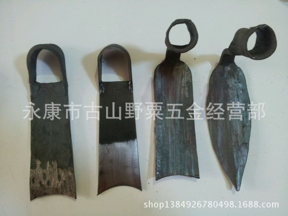 园林锻打土打弯尖小锄头 园林小锄头