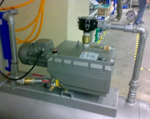 上海德国贝克U4.100SA/K真空泵全自动化小型系统PLC显示