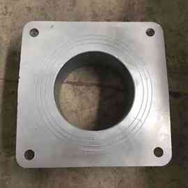 洒水车口径150出口法兰-管道连接盘-专用车管道连接图片