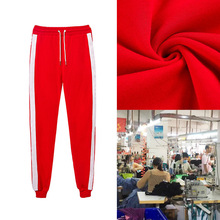 2025针织女装360g休闲卫裤服装简约个性加绒加厚纯色秋冬卫裤保暖