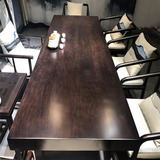 Еванич сплошной древесина Большая тарелка Оригинальная древесная малышка, красный розовый дерево, аоканский чайный стол чайный стол