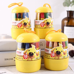 Wang Cai 1903 Jar Candle Smooth Hexagonal Rod Children's Painting Drawing Colorful Doodle Pen Oil Pastel