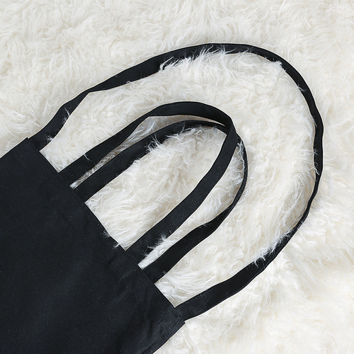 Canvas bag diagonal portable dual-purpose blank student clothing shopping bag cotton bag expedited