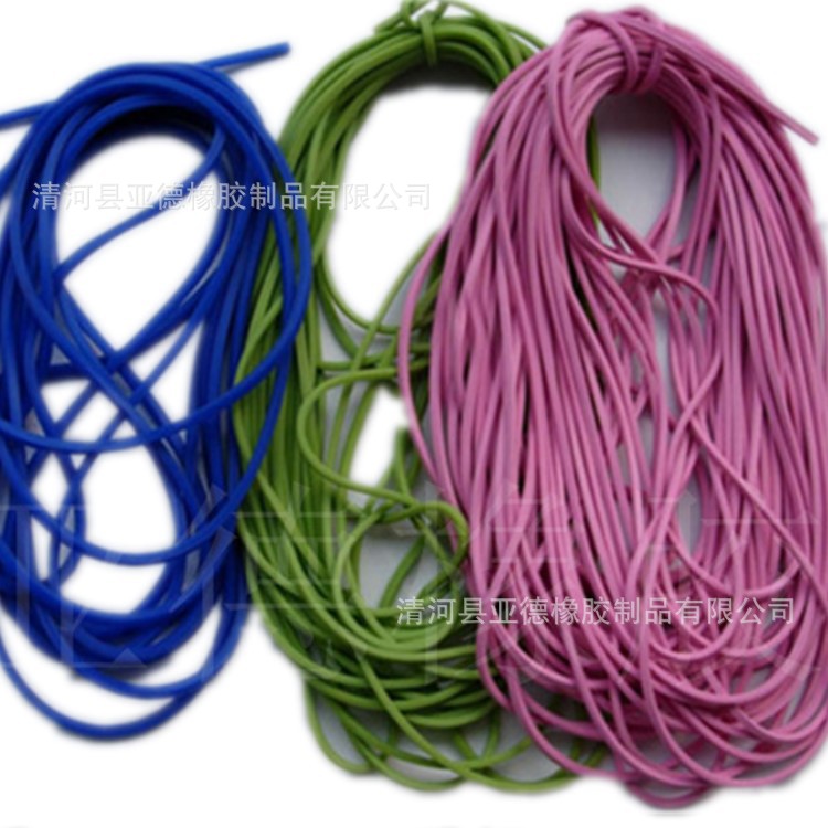 供应 硅胶发泡密封条 耐高温密封条 彩色密封条