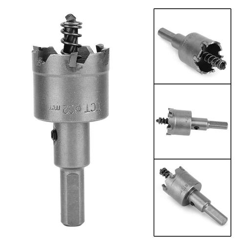 Carbide hole opener, stainless steel hole opener, metal pipe steel plate tungsten steel hole drill bit 12-145mm