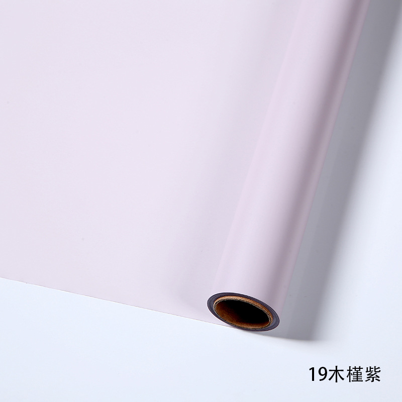 Liziran regalo Flor de papel de embalaje ramo floral flor tienda de embalaje material impermeable coreano rollo de papel liso al por mayor