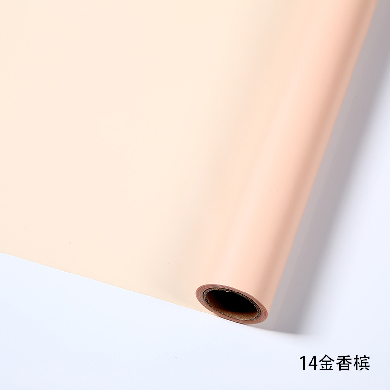 Liziran regalo Flor de papel de embalaje ramo floral flor tienda de embalaje material impermeable coreano rollo de papel liso al por mayor