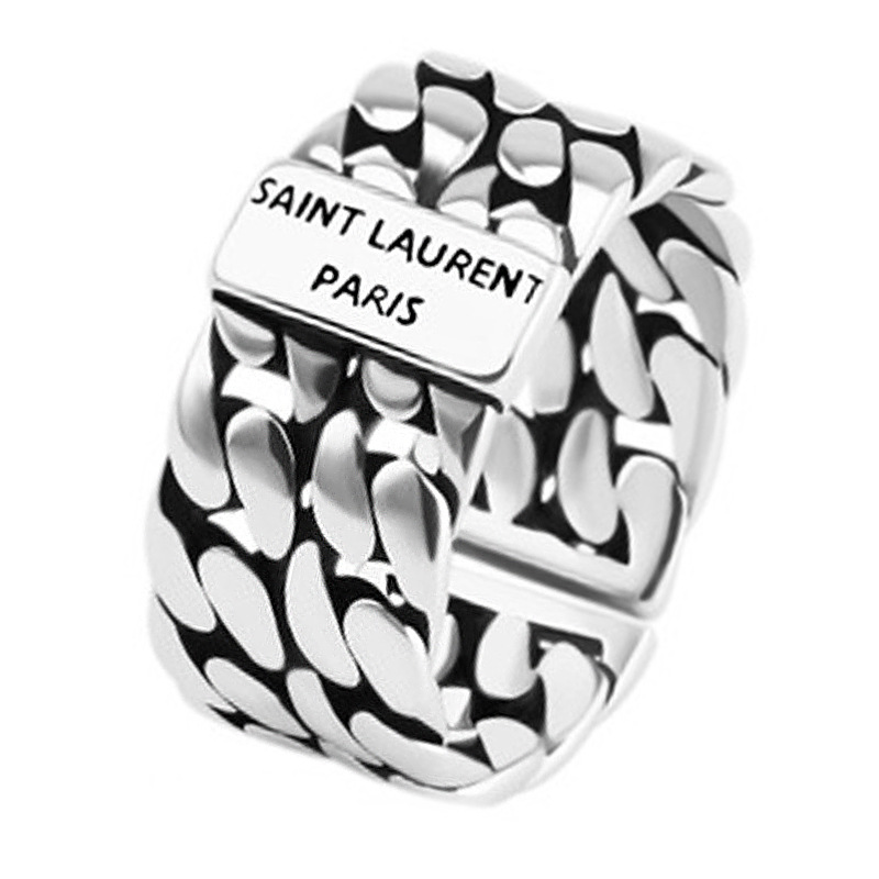 レトロなアルファベットの指輪の組み合わせins韓東大門ヒップホップはs 925銀の英語の指輪の対外貿易の卸売りをめっきします。