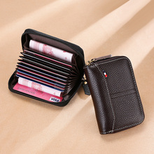 ������Ƥ�����C����Ůʿ���С��Ƭ�����AţƤCredit Card Wallet