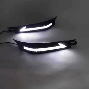 Applicable to 16-20 Toyota Vellfire Front Fog Lamp WILFA Headlamp Modification Daytime Travel Lamp Frame Decoration Strip Lamp