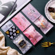 2025 new snowflake crisp nougat packaging bag cookie niu tie biscuit packaging candy bag machine-sealed self-sealing bag