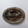 Antique jewelry jade, double-sided carved pendant, wholesale