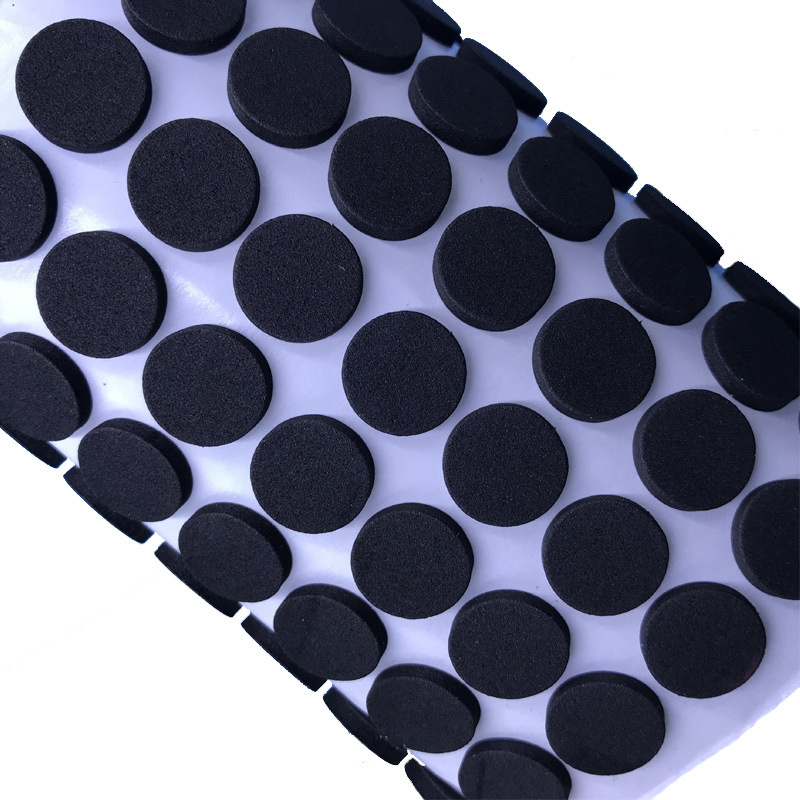 厂家批发各类洗衣机垫 圆形止滑家居桌脚垫 静音棉EVA海绵垫