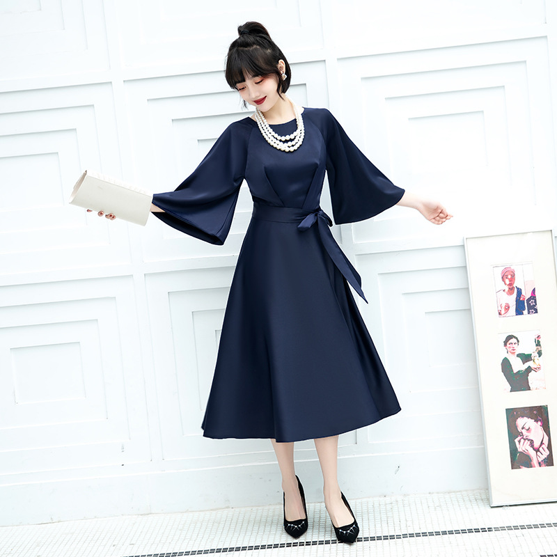 Nuevo vestido de noche transfronterizo para mujeres 2024eBay Amazon AliExpress temperamento vestido multicolor estilo se puede usar en tiempos ordinarios