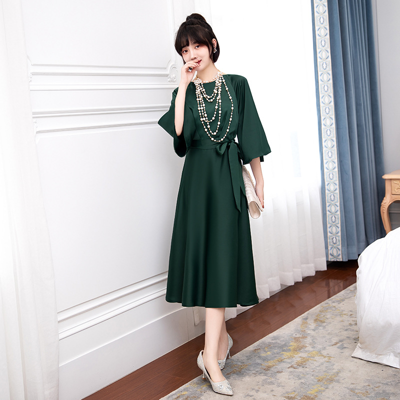 Nuevo vestido de noche transfronterizo para mujeres 2024eBay Amazon AliExpress temperamento vestido multicolor estilo se puede usar en tiempos ordinarios