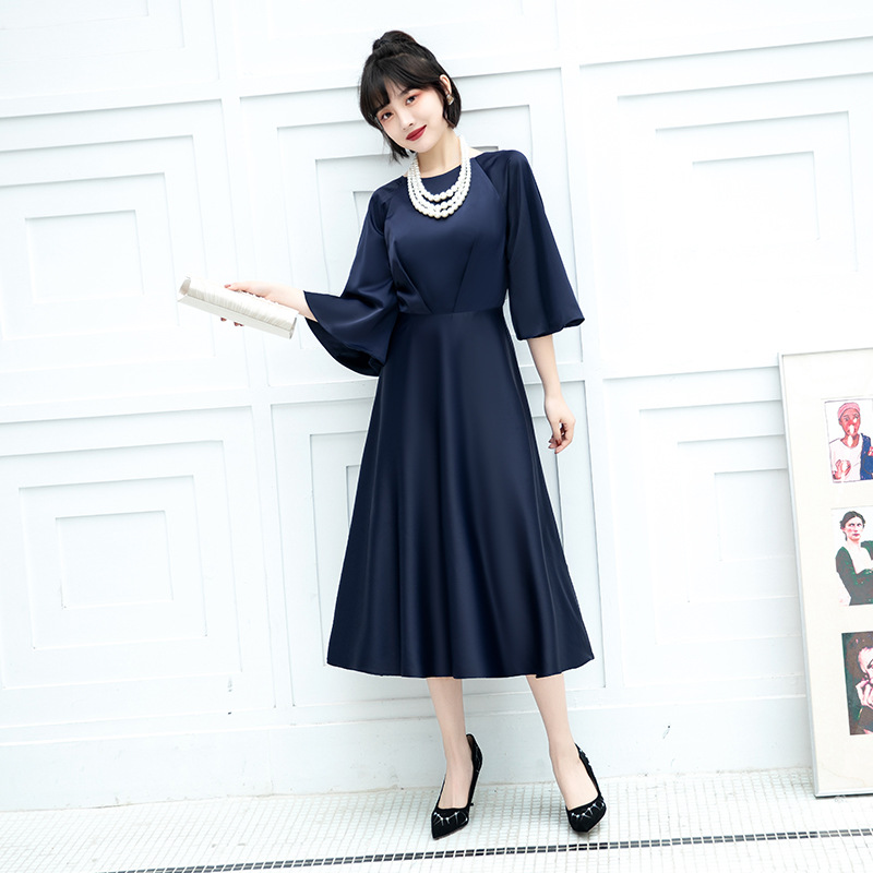 Nuevo vestido de noche transfronterizo para mujeres 2024eBay Amazon AliExpress temperamento vestido multicolor estilo se puede usar en tiempos ordinarios