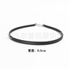 Necklace, choker, chain for key bag , 1.5cm