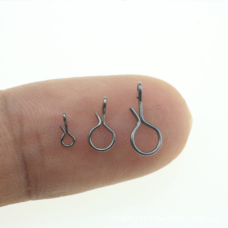 Wholesale fly bait quick hanging buckle fly bait pin fly fishing lure fishing gear accessories convenient and quick bait change fly fishing 4