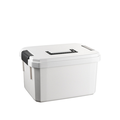 Plastic medicine box student dormitory desktop storage box medicine storage box manicure cosmetics stationery storage box