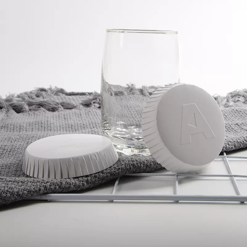 一次性纸杯盖酒店宾馆客房民宿KTV酒吧理发店 铜版纸开孔纸质杯盖