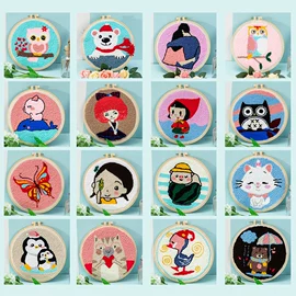 钻石画、皮画;十字绣;工艺画