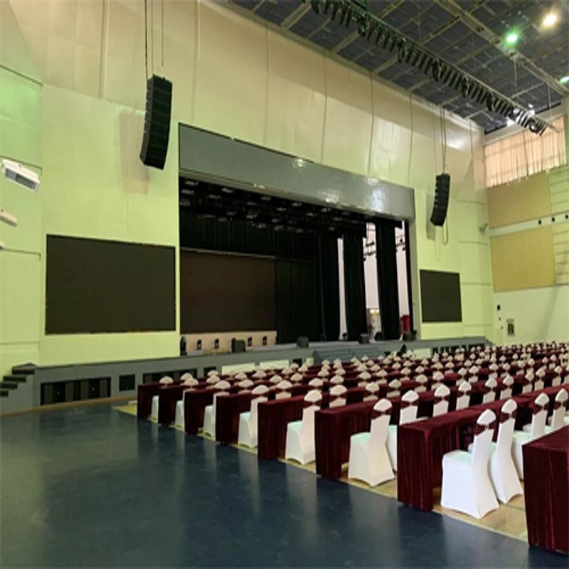 厂家专业舞台线阵音箱 大功率会议室音箱 户外演出音箱 防水音响