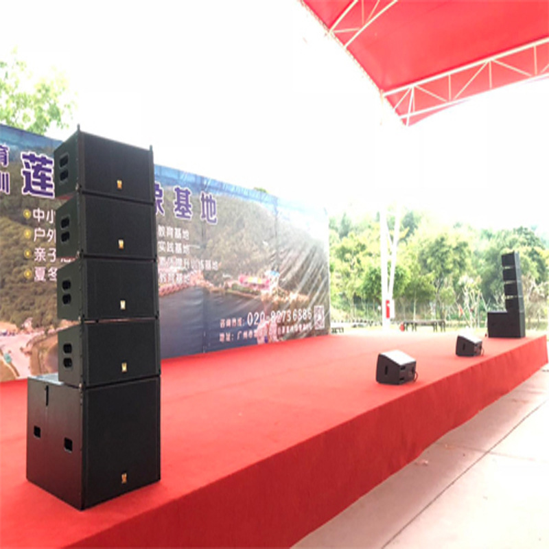 广州深圳专业音响户外中型舞台演出会议大功率远程线阵音箱